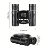 900X25 Outdoor Mini Portable Binoculars, High-power HD Multi-layer Coating Waterproof Binoculars With BAK4 Prism, For Outdoor Travel Landscape Bird W