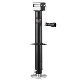 A-Frame Trailer Jack, 5000 lbs Dynamic Load Capacity, Trailer Jack Stand with Handle & Rectangular Footpad, 15-inch Vertical Travel, Suitable for RV,