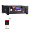 48V 200Ah LiFePO4 Lithium Battery, 2 Pack 100Ah, 10.24kWh Capacity, 51.2V Server Rack LiFePO4 Battery with Bluetooth, Max 6000 Cycles, LCD Display, f