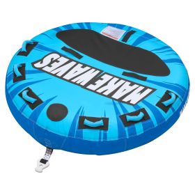 Towable Tubes for Boating, 3-Rider Inflatable Boat Tubes and Towables, 510lbs Capacity Water Sport Tube for Boat to Pull - with Anti-Slip Pad, Full N