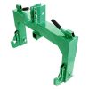 3-Point Quick Hitch with 2 in Receiver, 3000 Lbs Lift Capacity, 3-Pt Hitch with 5 Level Adjustable Bolt, Adaptation to Category 1 & 2 Tractor, Heavy