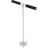 Sand Anchor, 18" Length Auger to The Beach and Sandbar, 316 Stainless Steel Screw Anchor with Removable Handle, Bungee Line & Carry Bag, for Jet Ski