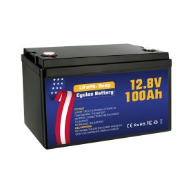 Rechargeable 12v Battery 12V 100Ah Lithium Iron Phosphate 4 Battery 200Ah 300Ah 12v Lithium Ion Lithium Iron Phosphate Battery Pack for Solar Storage
