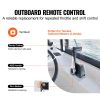 Boat Throttle Control, 704-48205-P1 Top-Mounted Outboard Remote Control Box for Yamaha 4-Stroke, Marine Throttle Control Box with Power Trim Switch a