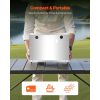 Battery Box, Group 24/31 Trolling Motor Battery Box, Marine Batteries Case with Rubber-Grommet Cable Holes, Aluminum Alloy Shell Storage Case, Easy I