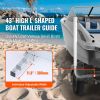 Boat Trailer Guide, 40″ Adjustable Design Trailer Guide Poles, 2PCS High-Hardness Steel Trailer Guide-Ons, Trailer Guides with PVC Pipe Posts, for Sk
