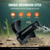 River Anchor, 12 LBS Boat Anchor Cast Iron Black Vinyl-Coated with Shackle, Marine Grade Mushroom Anchor for Boats Up To 10 ft, Impressive Holding Po