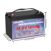 12V 100 AH,  Marine Rechargeable Battery, High Self-Discharge Rate 800A Current, for Solar Marine Off-Grid Applications  Backup Battery System
