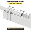 Boat Trailer Guide-ons, 2 PCS Rustproof Steel Trailer Guide ons, Trailer Guides with Carpet-Padded Boards, Mounting Parts Included, for Ski Boat, Fis