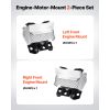 Engine Motor Mount Kit Replacement, Set of 2, Compatible with 2007–2013 Chevrolet Silverado 1500 5.3L V8, Replace OE# A5365, A5365, Secure Support, L