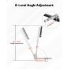 Boat Trailer Guides, 27.6-41.3 in Height Adjustable Trailers Guide, 2PCS Thickened High-Duty Trailer Guide-Ons with Smooth Roller Guidance, for Over