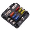 Direct supply of independent positive and negative fuse boxes for automobiles