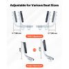 Boat Trailer Guides, 18.5 in/20.5 in Height Adjustable Trailers Guide, 2PCS Thickened High-Duty Steel Trailer Guide-Ons with Smooth Roller Guidance,