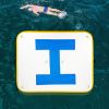 Inflatable Floating Dock 8x5 ft with Electric Air Pump