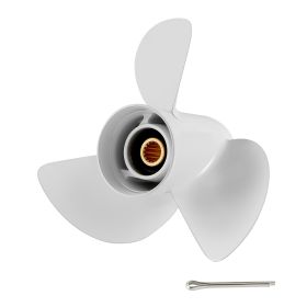 Outboard Propeller, Upgrade OEM 15 Spline Tooth Aluminum Outboard Boat Propeller Fit Yamaha Engines 50-130 HP, 4-1/4" Gearcase, 3-Blade, RH (Right Ha (Diameter x Pitch: Dia x Pitch 13 1/4x17)
