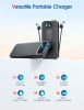 12000mAh Portable Charger Power Bank With Built In Cables, 22.5W Fast Charging Power Bank External Battery Pack Compatible With Android Phone,iPhone