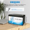 In stock 12V lithium battery 12V100AH RV lithium battery outdoor lithium battery LiFePO4 energy storage battery