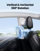 Mini Portable Stroller Fan, Battery Operated Small Clip on, Detachable 3 Speed Rechargeable, 360° Rotate Flexible Tripod Better Cooling for Car Seat